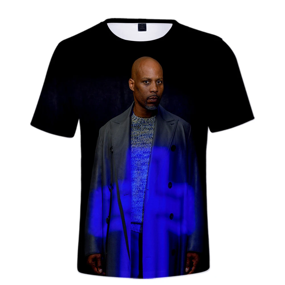 DMX 3D Print Spring Summer Preppy Style Men/Women Street Clothes T-shirt Hip hop Punk Youthful Retro Innovation |