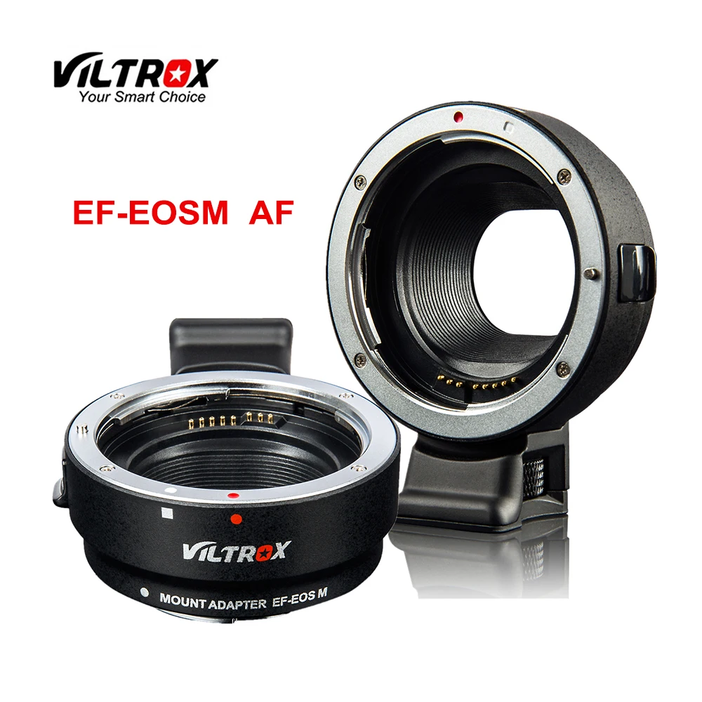 Viltrox EF-EOSM электронный адаптер для объектива с автофокусом Canon EOS EF EF-S Lens M EF-M M2 M3 M5 M6