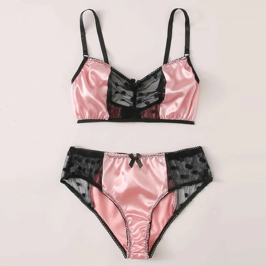 

Пижама для женщин, шелковая пижама, кружевное атласное белье, нижнее белье, одежда для сна, Пижамный жилет, Короткие комплекты, домашняя одеж...