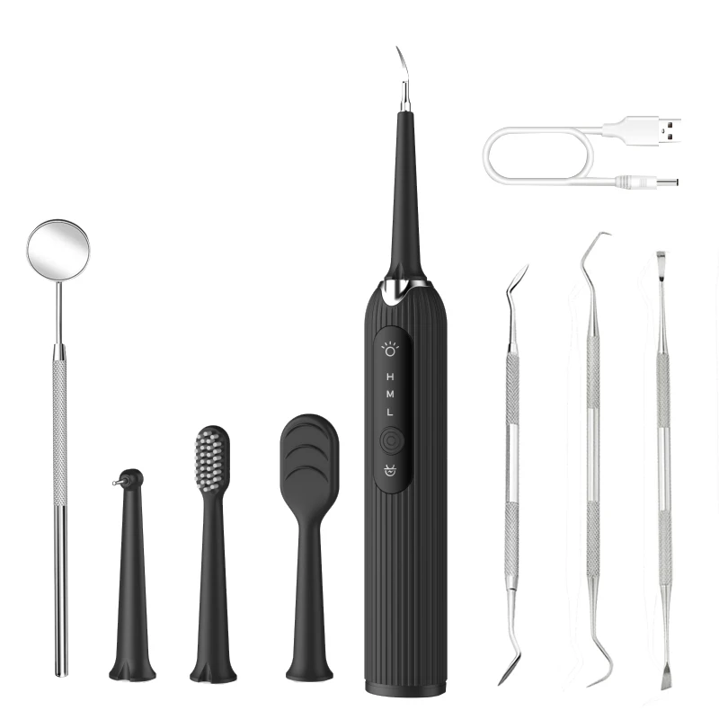

Dental Calculus Remover Ultrasonic Electric Tartar Remover Tartar Toothbrush USB Rechargeable Tooth Cleaner Whitening Tool