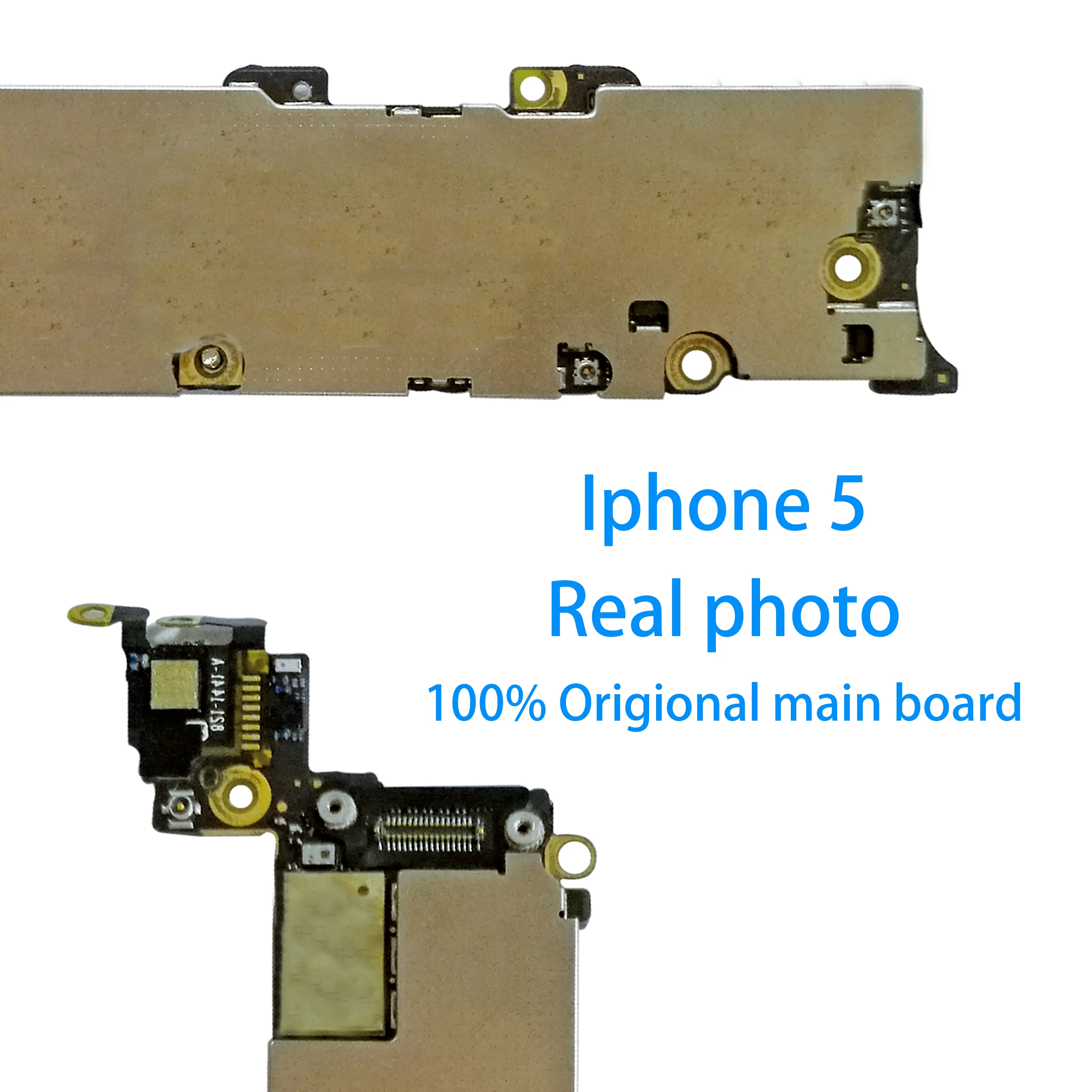 Полностью разблокированная для iphone 5 материнская плата, Оригинальная для iphone 5 5g материнская плата с системой IOS, 16 ГБ/32 ГБ/64 ГБ