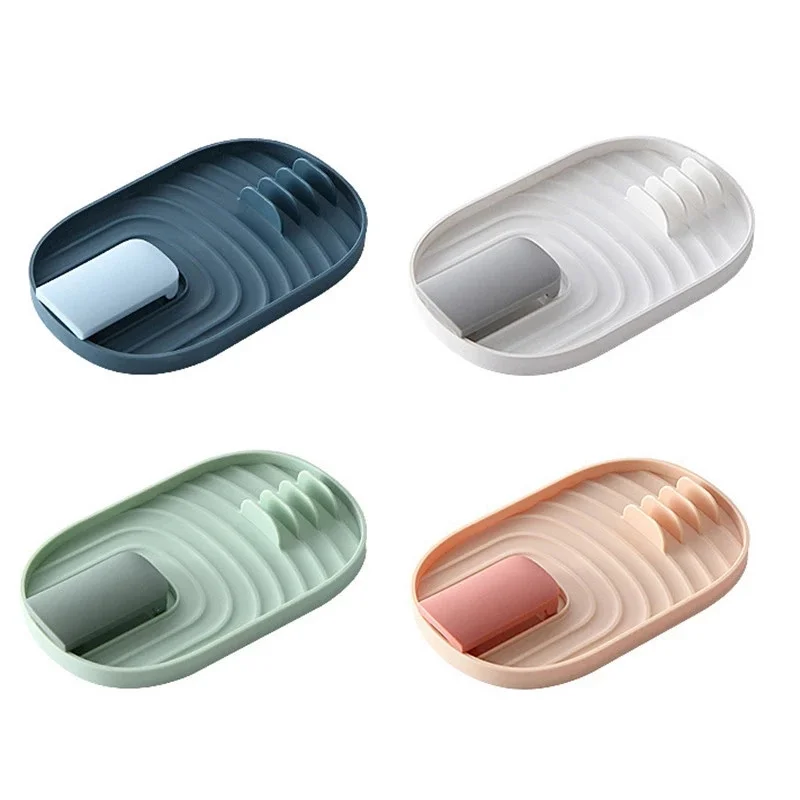 

1PC Simple Kitchen Pot Cover Storage Rack Pancake Turner Rack Soup Ladle And Scoop Holder Wholesale