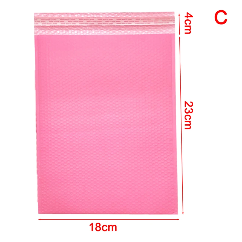 

10Pcs Pink Foam Envelope Package Sealing Bag Jewelry Gift Storage Protaction Bag