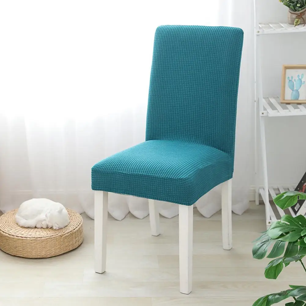 

Polar Fleece Chair Covers Thickened Stretch Seat Protective Pads For Universal Size