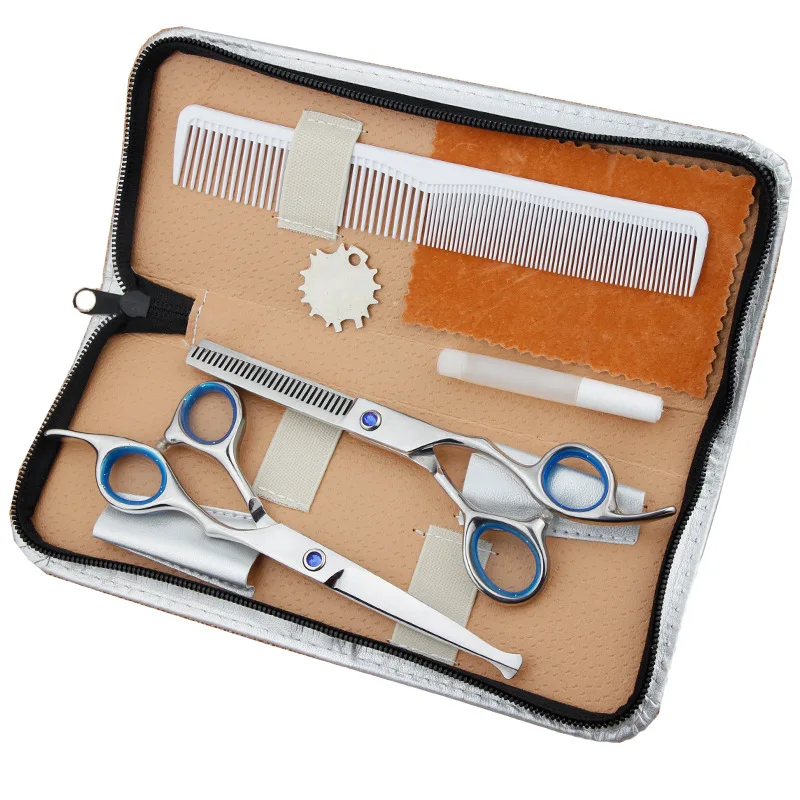 

Professional Hairdressing Scissors 6 Inch Haircut Hair Cutting Salon Barber Scissors Set Thinning Shears Hairdressing Scissors
