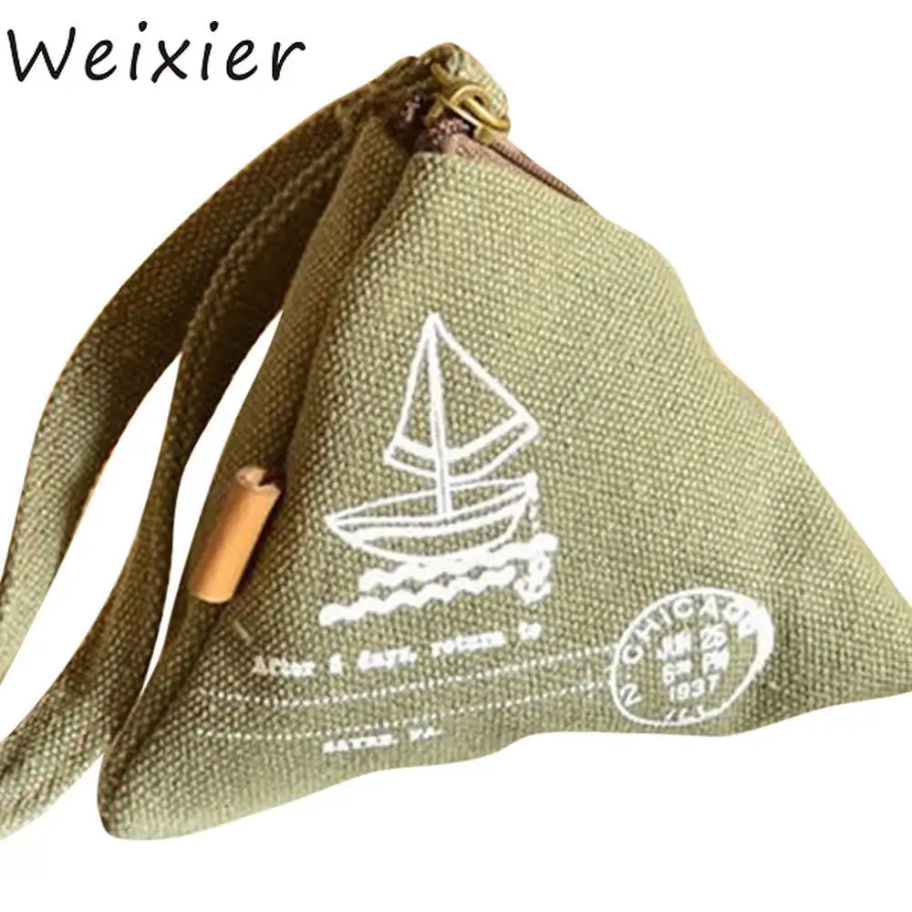 

WEIXIER Women Canvas Small Coin Purse Girls Wallet Children Kids Coin Pouch Luxury Female Change Purse Clutch Card Holders ZK-82