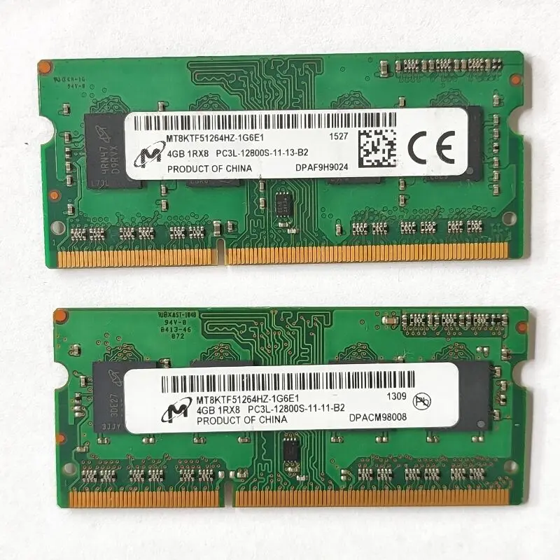 Micron RAMS DDR3 4GB 1600MHz Laptop memory 1RX8 PC3L-12800S-11 SODIMM ddr3 1600 4gb notebook memiroa 1.35v | Компьютеры и офис
