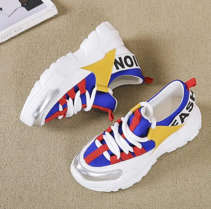 Women Sneakers 2019 Fashion Casual Shoes Woman Comfortable Breathable White Flats Female Platform Chaussure Femme | Обувь