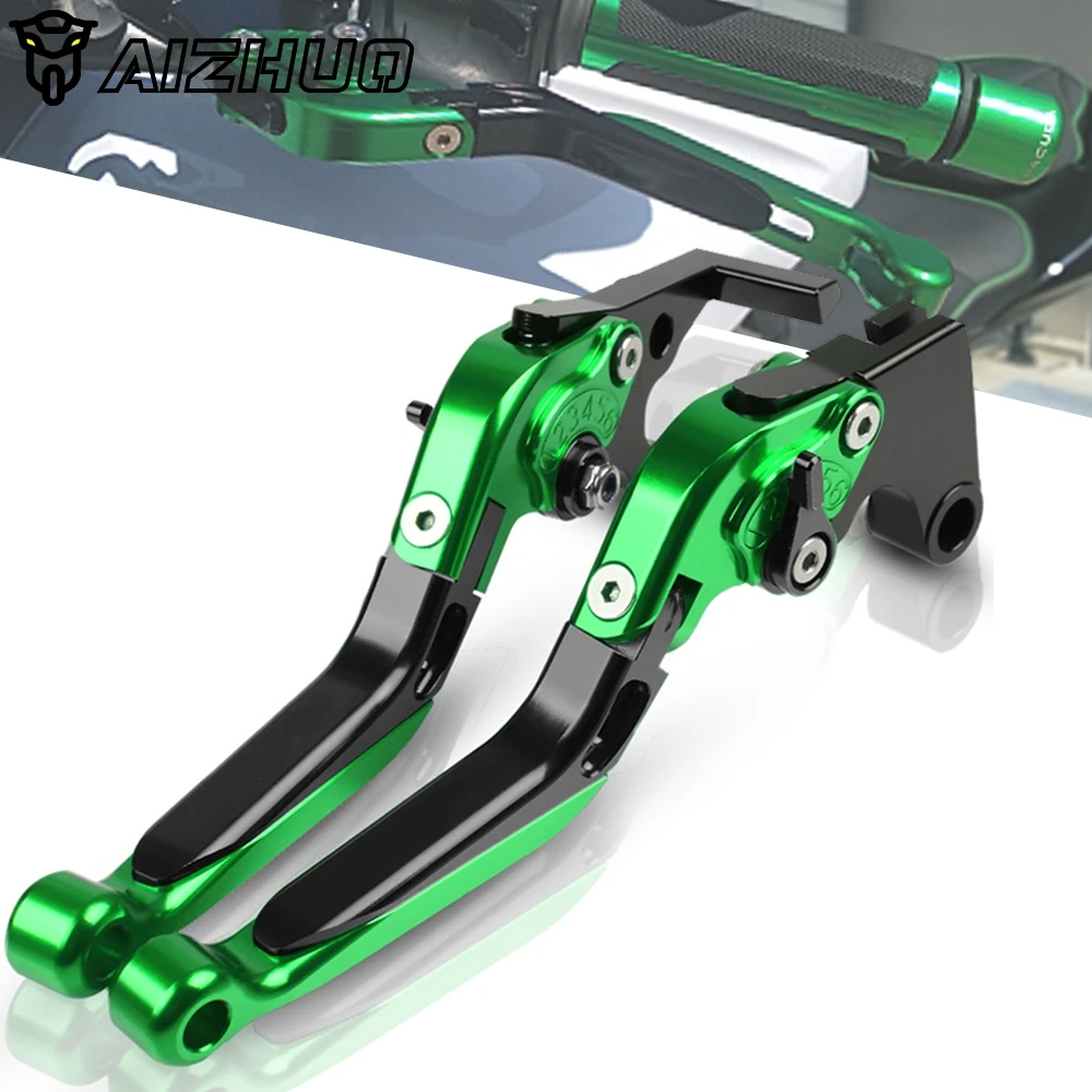 Мотоциклетные аксессуары складные выдвижные рычаги тормозной муфты для KAWASAKI ZZR600
