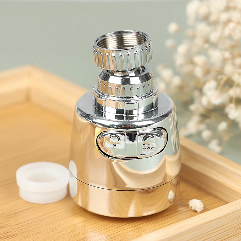 

Kitchen Faucet Aerator Rotatable Bent Water Saving Tap Aerator Diffuser Faucet Nozzle Filter Shower Nozzle Tap Connector