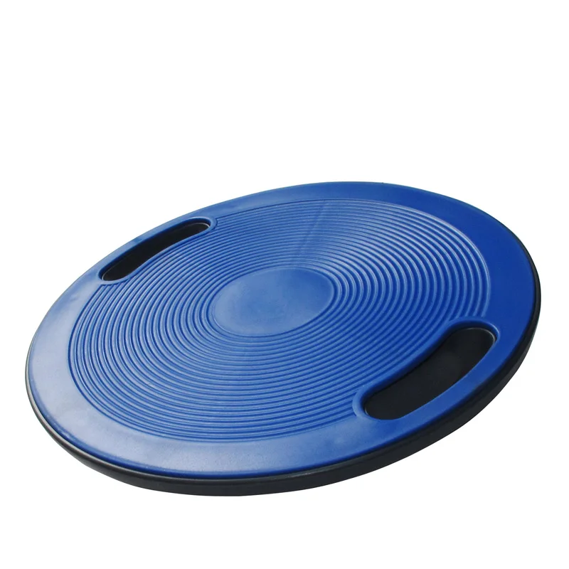 

Non Slip Balance Board Yoga Wobble Bear Stability Disc Waist Wriggling Round Plate Sports Waist Twisting Exerciser glide discs