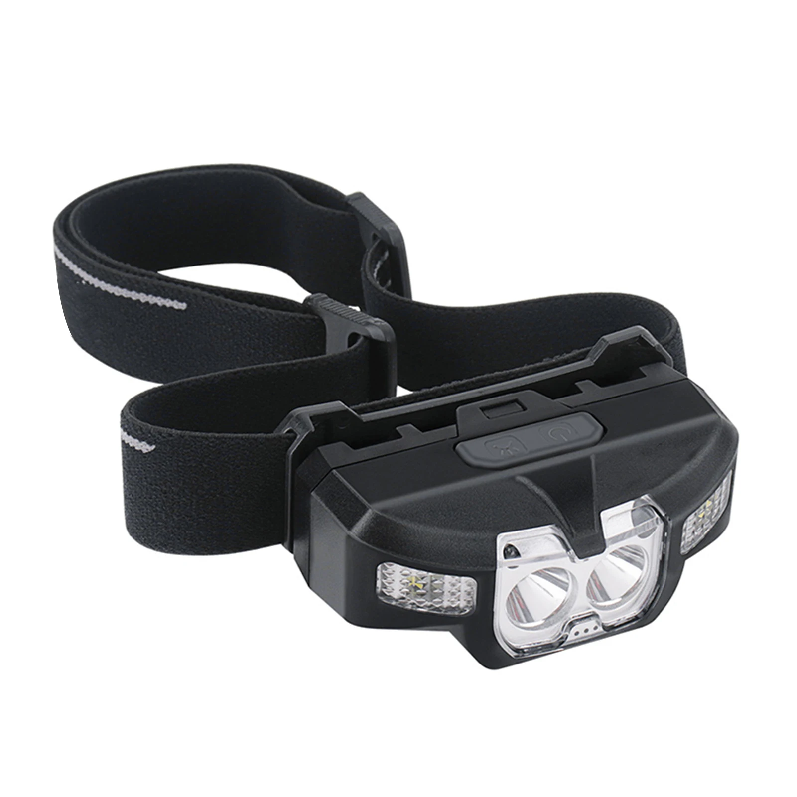 

2 * XPG2 + 2*3030 налобный фонарь, Головной фонарь с зарядкой от USB, IPX4 водонепроницаемый для кемпинга, охоты, высокое качество и долговечность