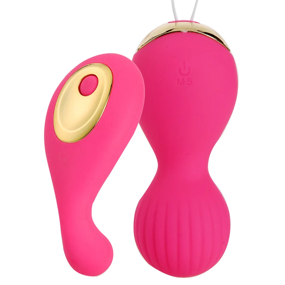 Kegel Vaginal Tight Balls Silicone Vibrating Jump Eggs Remote Control Vibrator Geisha Ball ben Wa Adults Sex Toys For Woman | Красота и