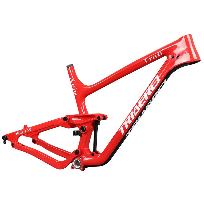 ICANBikes карбоновая 27,5 er plus рама для горного велосипеда с полной подвеской 120 мм рама для велосипеда с шиной 2,3/3,0''