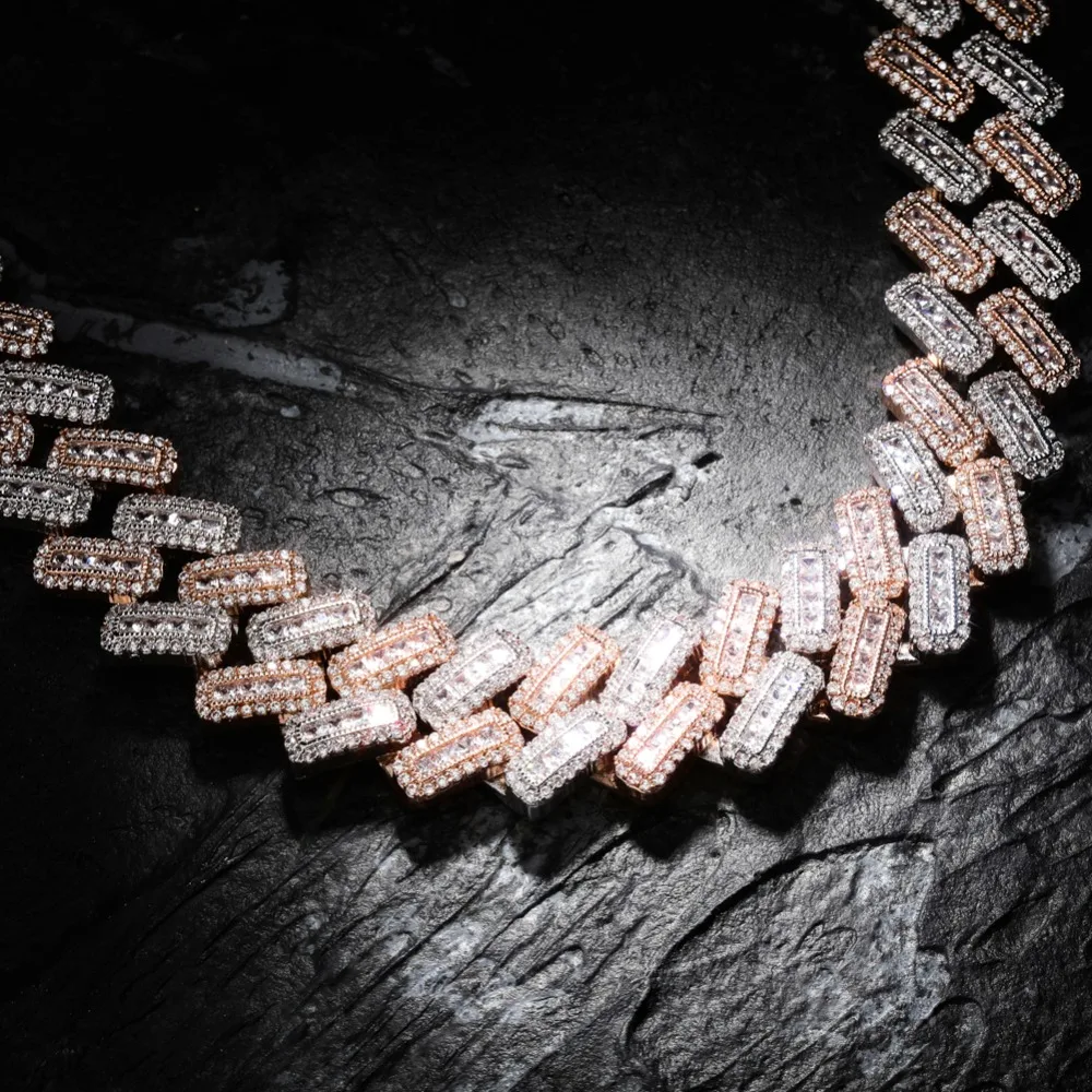 JINAO, новинка, квадратный стиль, Iced Out CZ Stone, 20 мм, ожерелье, Хип-хоп, ювелирное изделие, рок, медь, золото, серебро, покрытие, для мужчин и женщин, подарок