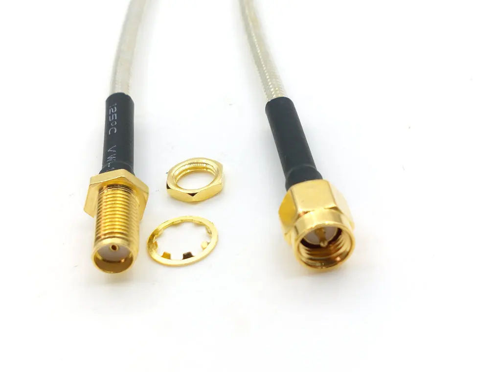 20 шт. в партии SMA Гнездовой разъем для штекер кабеля Pigtail RG402|jack jack|jack to jackjack female |