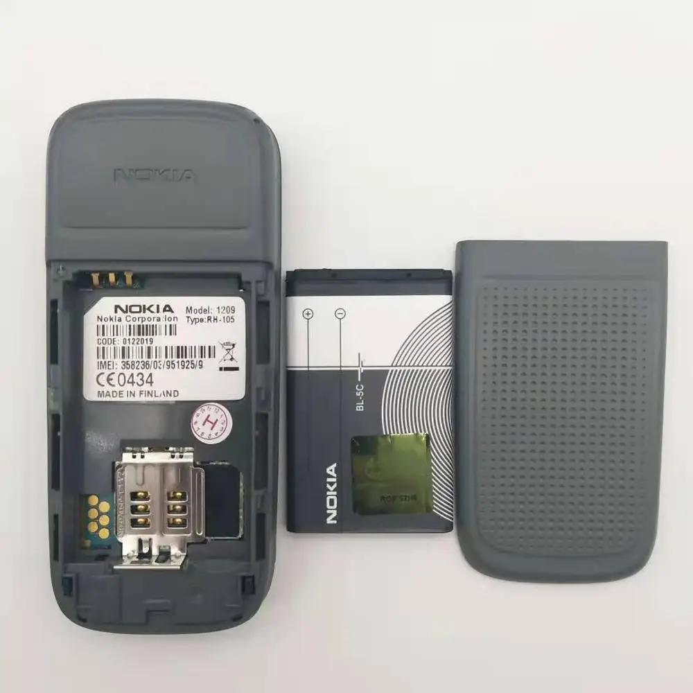 nokia 1209 refurbished original nokia 1209 cheap phones gsm unlocked phone refurbished free shipping free global shipping