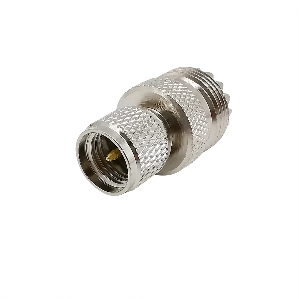 1 шт. мини UHF штекер к гнездо SO239 PL259 Разъем RF коаксиальный разъем прямой УВЧ
