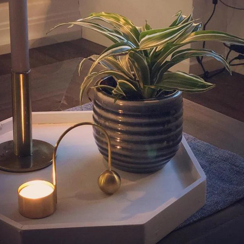 Скандинавский минималистичный геометрический подсвечник высокого качества