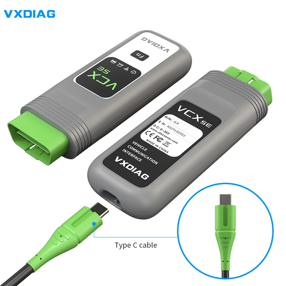 Диагностический сканер VXDIAG VCX SE DoIP для JLR SDD Wi-Fi OBD2 программирование |
