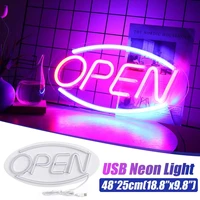 neon light party wall hanging creative led neon sign for shop window art wall decor bar pub home colorful neon lamp usb powered