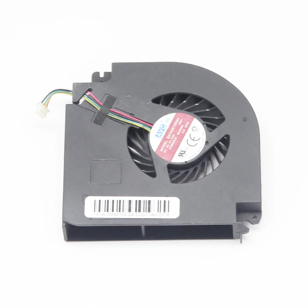 

FOR DELL M6800 CPU GPU cooling Fan 0TJJ0R DC28000DBDL Laptop Fan TJJ0R KSB0705HC CA02