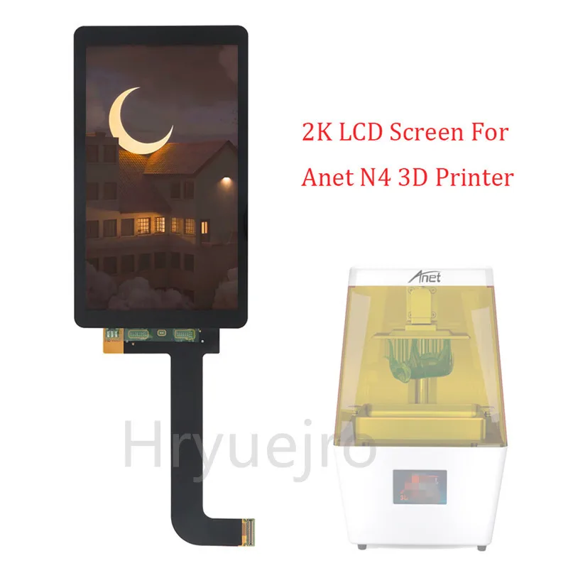 2k Lcd Screen With Glass 5.5 Inch Ls055r1sx03 Light Curing D