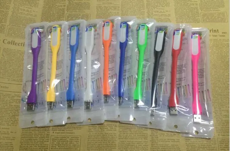 Ультра яркая светодиодная лампа 1 2 Вт s USB для ноутбука ПК портативная Гибкая