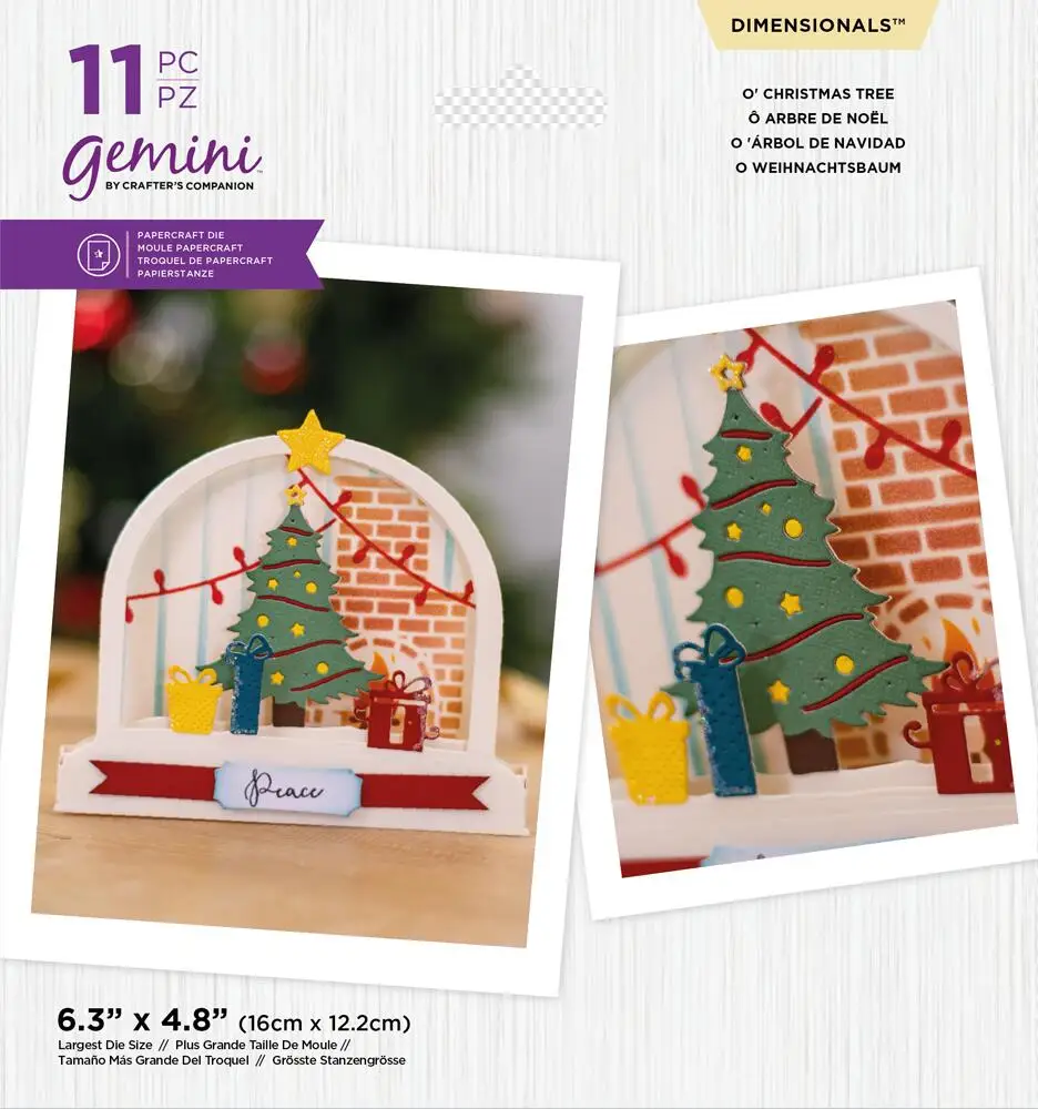 

2021 AliliArts металлические Вырубные штампы Рождественская елка Сделай Сам Скрапбукинг Фотоальбом декоративное тиснение бумажная карточка рукоделие штамп