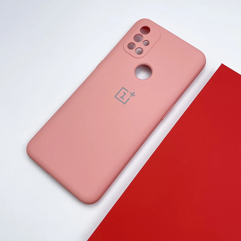 Чехол для OnePlus Nord N10 чехол из жидкого силикона задняя крышка 1 + One Plus N 10 5G мягкий