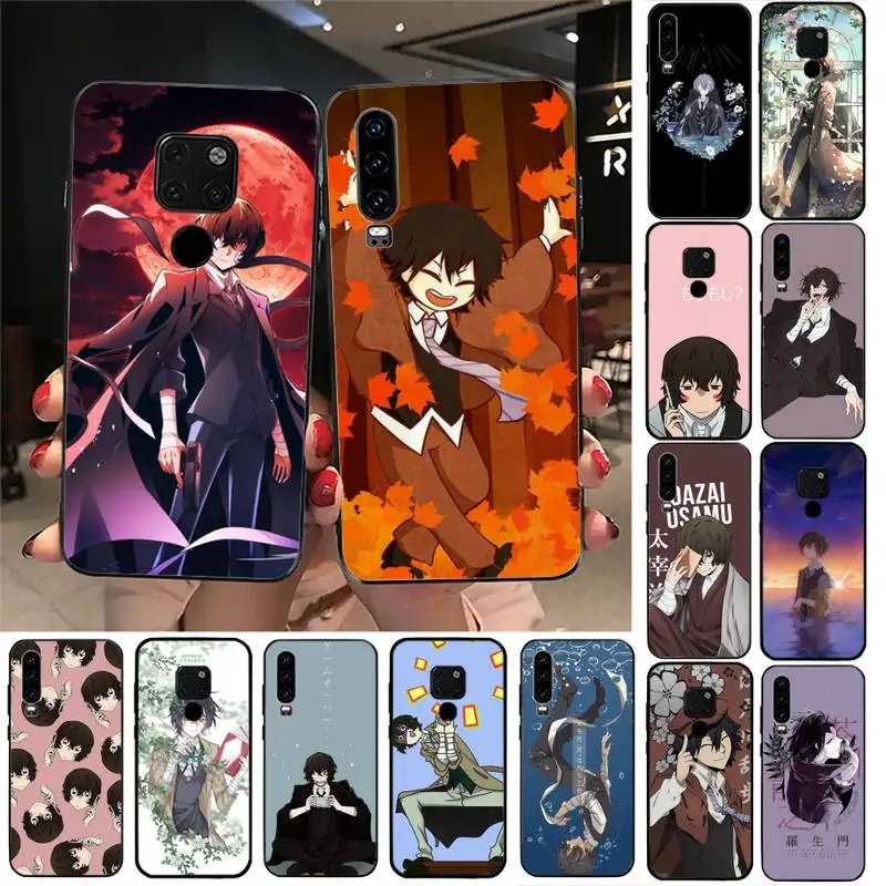 

Japan Anime Bungou Stray Dogs Dazai Osamu Phone Case For Huawei Nova3I 3E mate9 10 20lite 20Pro 40 30pro funda case