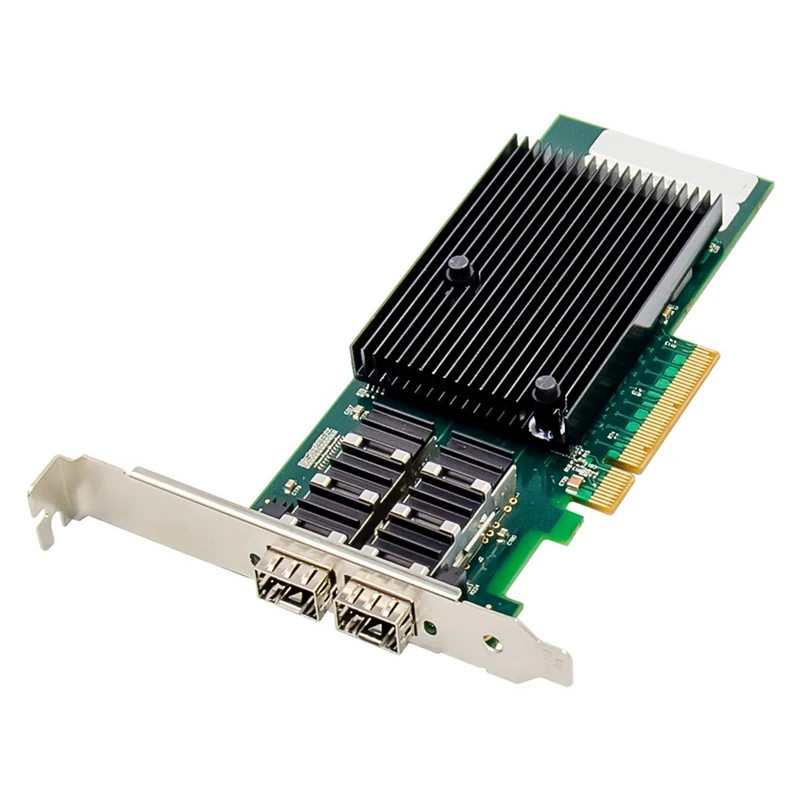 

PCI-E X8 гигабитная Серверная оптическая сетевая карта PCIe 10GbE SFP оптическая сетевая карта для ПК