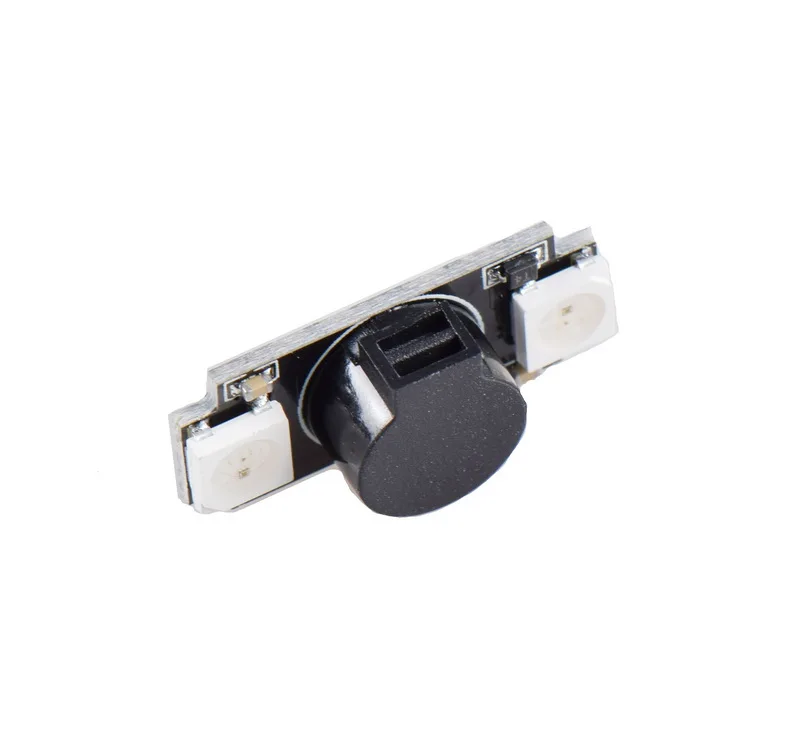 Светодиодный _ Платье в полоску и Buzzer 2 WS2812 программируемый светодиодный доска 100DB