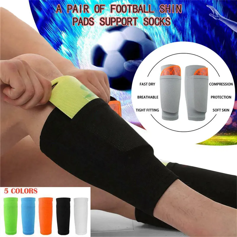 Футбольные леггинсы для мальчиков и взрослых толстые Защитные носки ног