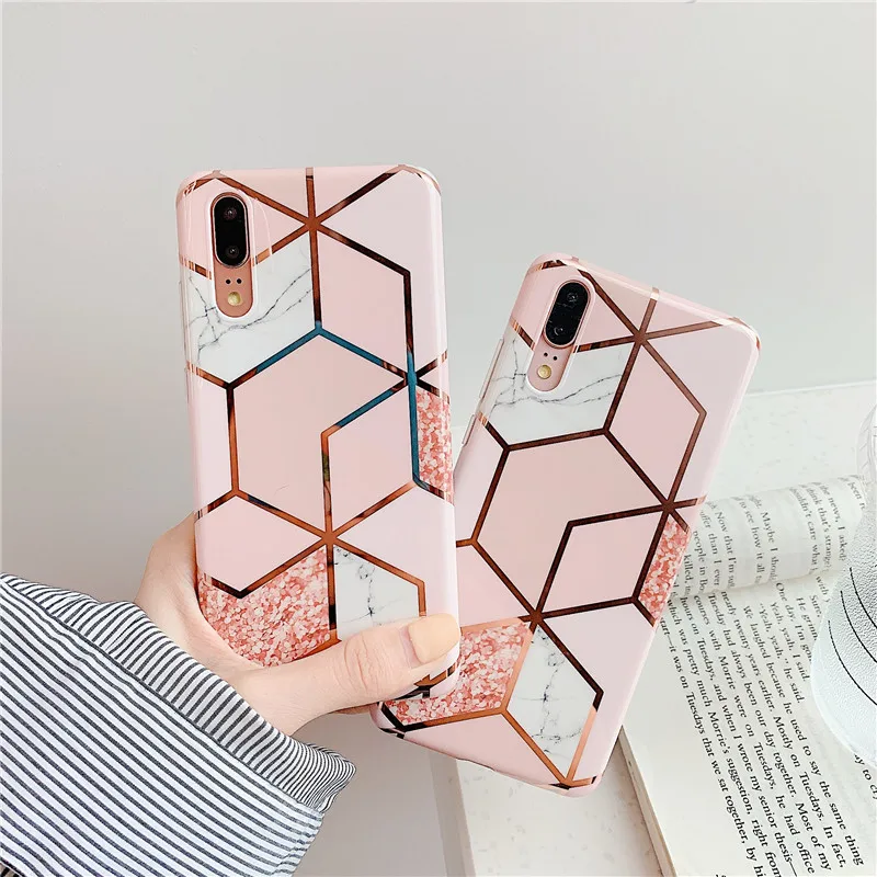 Чехол FLYKYLIN с мраморным цветком для samsung Galaxy A40 A50 A70 задняя крышка на художественный лист Мягкие силиконовые чехлы для телефонов мультяшная оболочка