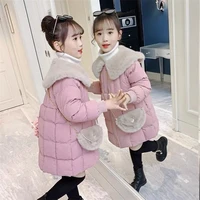 girls babys kids down jacket coat 2021 cool warm plus thicken winter autumn cotton%c2%a0outerwear hooded childrens clothing