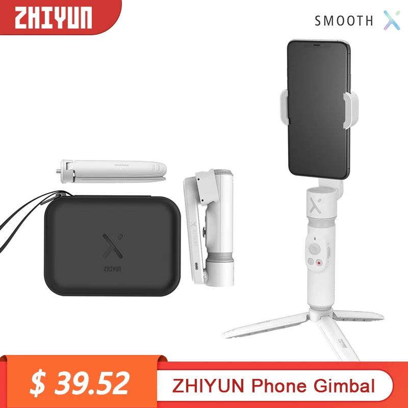 Селфи палка ZHIYUN SMOOTH X шарнирный Регулируемый Ручной Стабилизатор для смартфона