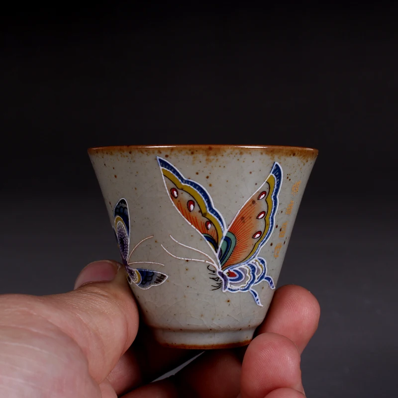 Новая ретро печь для обжига керамики смена Кунг чашки фу керамический чайник