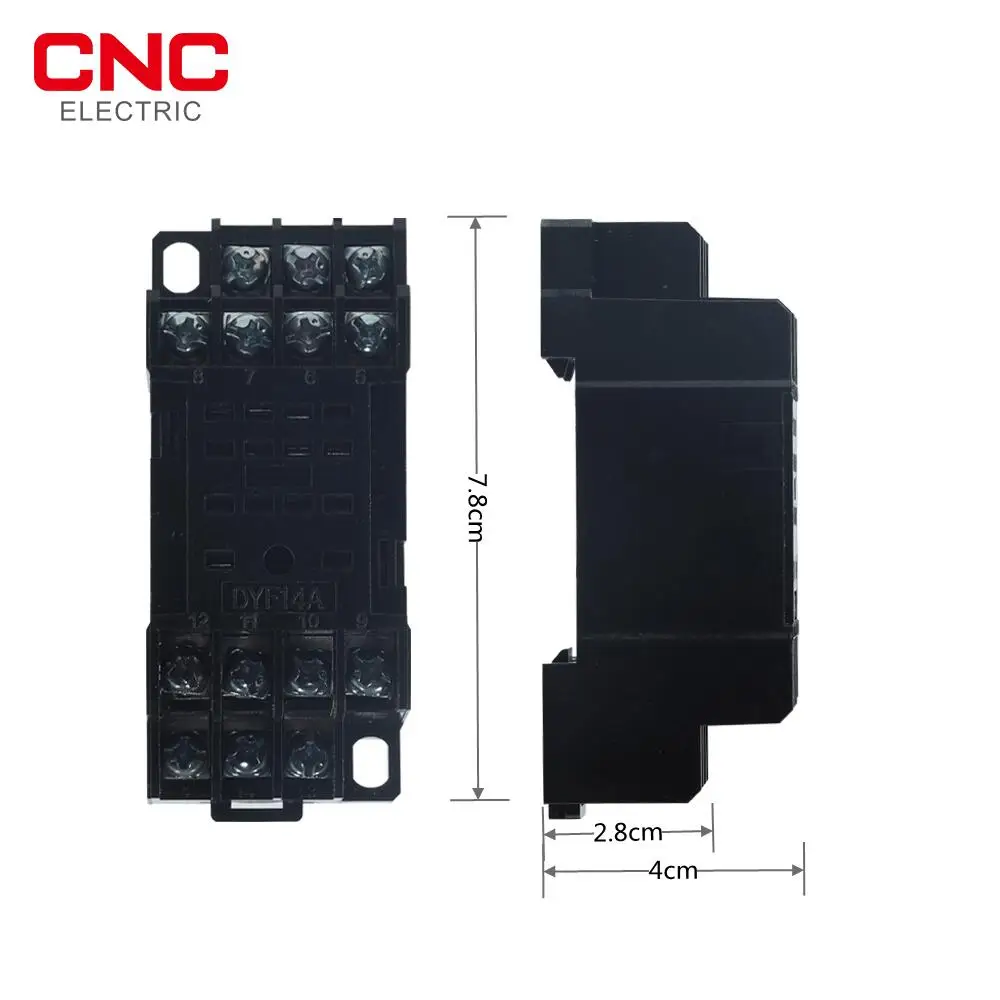 Маленькое электромагнитное реле MY4 1 шт. силовое 12 В постоянного тока 24