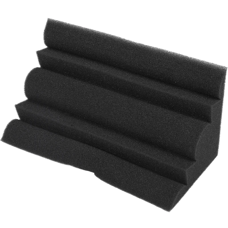 

4 pcs Corner Bass Trap Acoustic Panel Studio Sound Absorption Foam 12*12*24cm