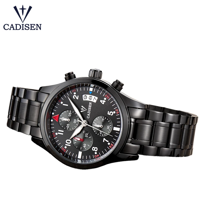 Cadisen 2013 мужские часы модные роскошные Брендовые спортивные кварцевые из