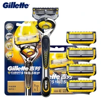 gillette fusion 5 proshield mens manual shaver for blades cassettes straight razor blade holder machine for shaving for beard