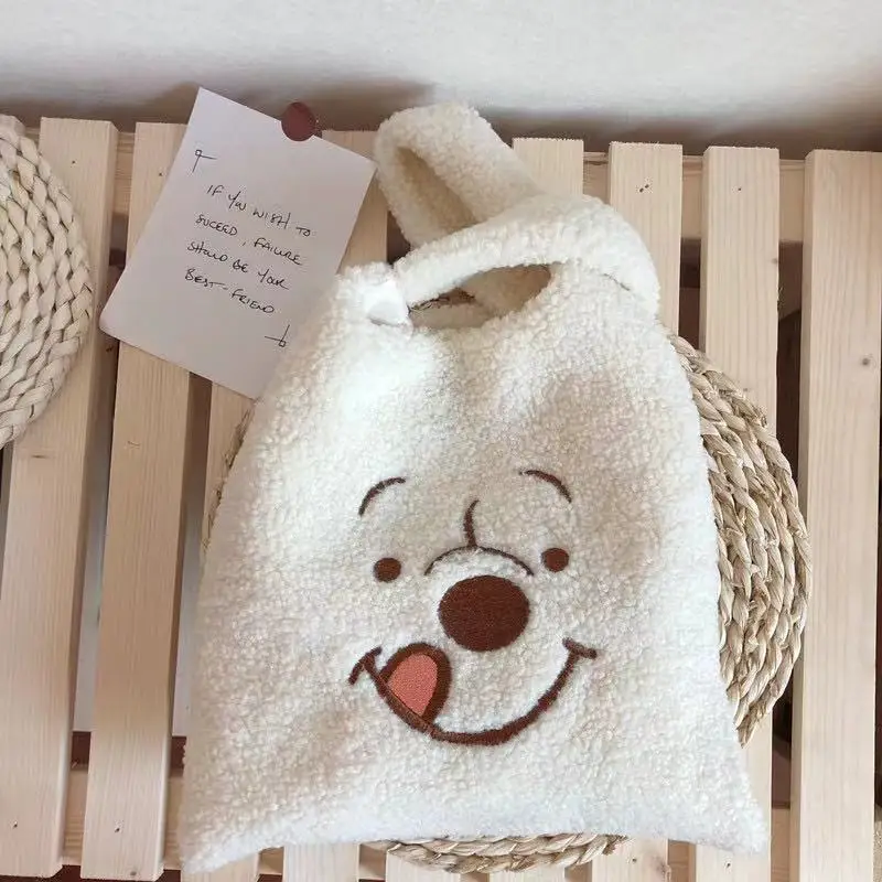 Bentoy для девочек повседневные сумки-тоут сумки Корея коричневый медведь собака