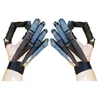 Украшение на Хэллоуин, шарнирные пальцы, гибкие удлинители, шарнирные пальцы, реквизит для костюма для вечеринки, косплея, перчатки с когтями ужасов и призраков