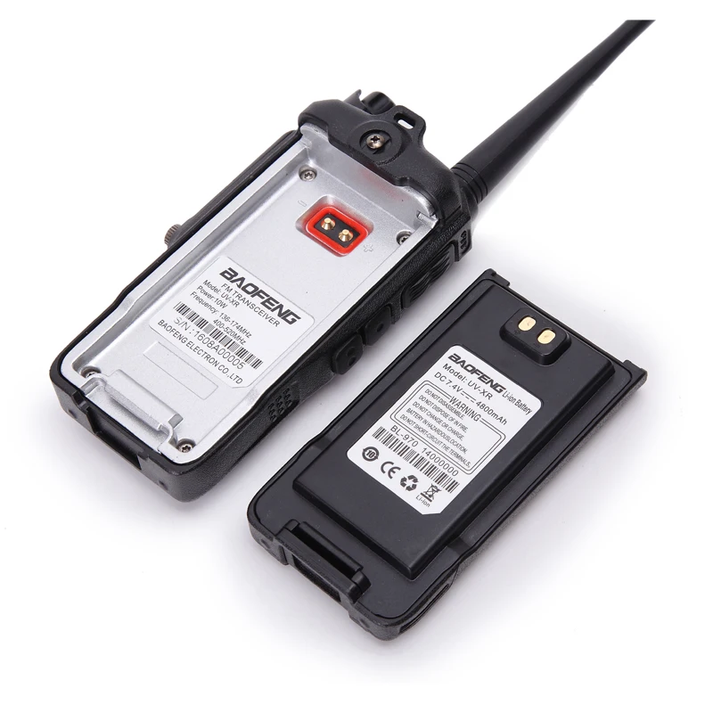Портативная рация Baofeng UV-XR 10 Вт 2 шт. двухдиапазонное радио IP67 водонепроницаемая
