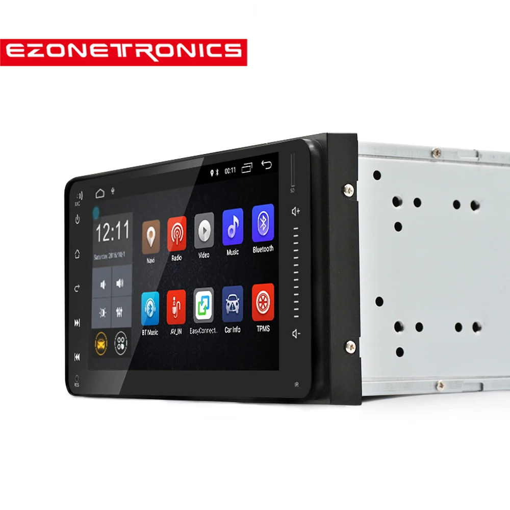 Автомагнитола Auto2 Din 7 &quotсенсорный экран Android 6 0 GPS навигация Bluetooth плеер для Toyota