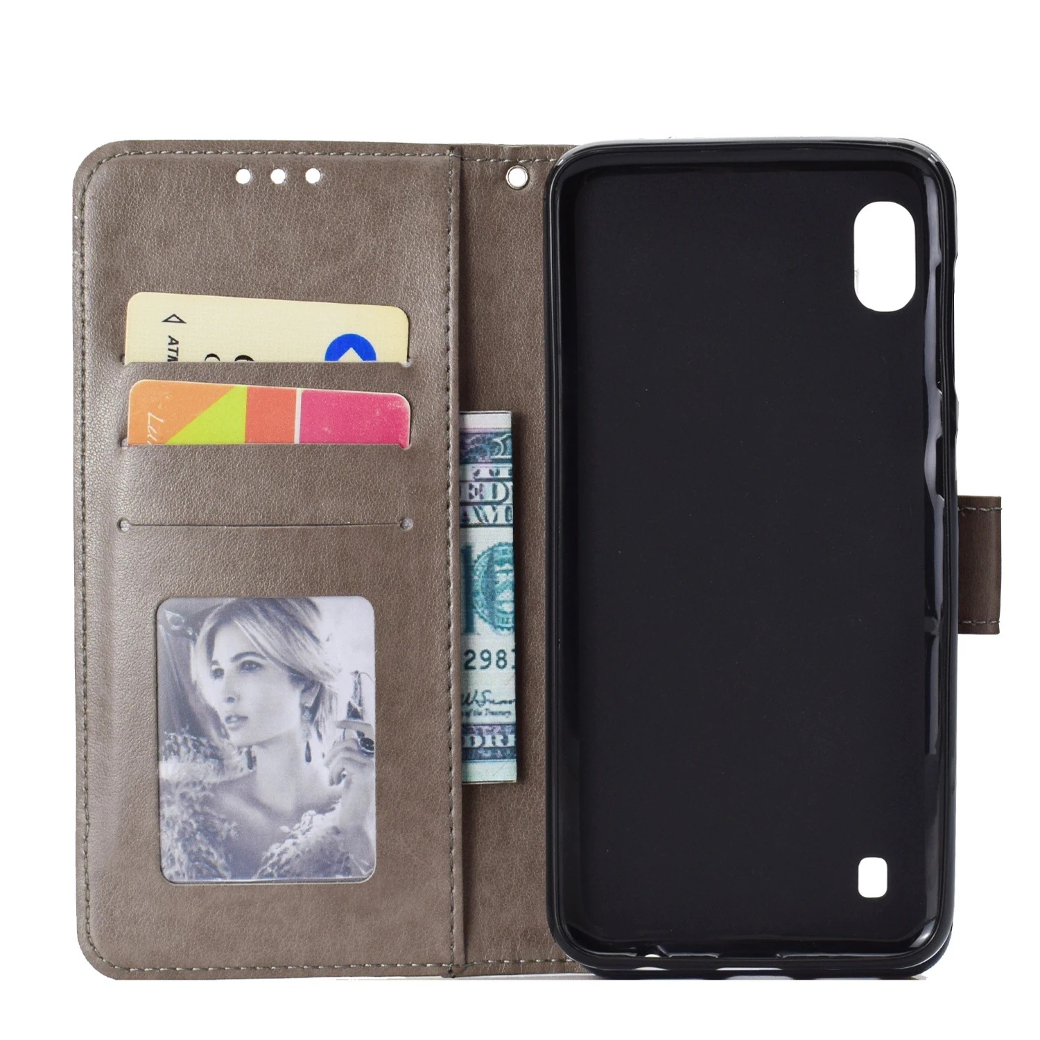 Totem Leather Flip Cover For Samsung Galaxy A51 A71 S20 J4 J6 A6 Plus A7 2018 A10 A10S A20 A20S A20E A50 A50S A30S Wallet Case | Мобильные