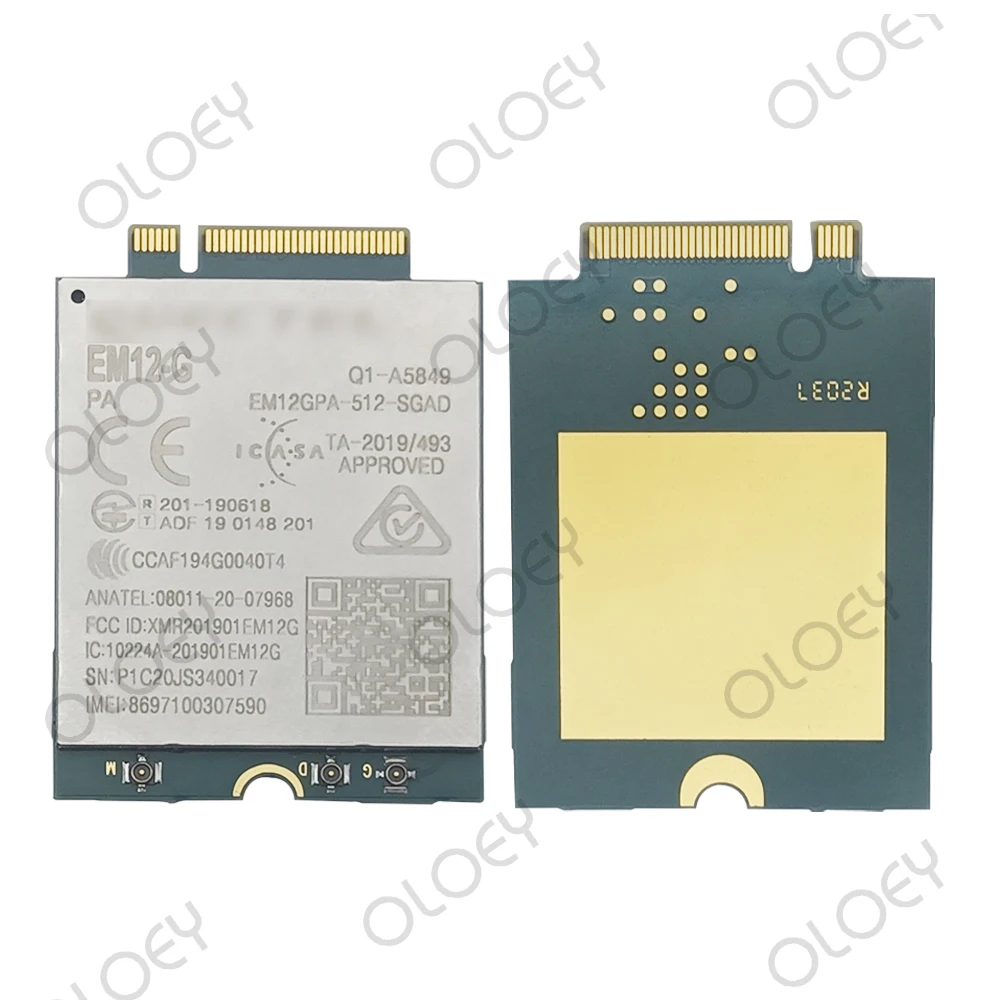 Pаспродажа Quectel EM12-G с NGFF M.2 адаптер с корпусом чехол Корпус EM12 LTE Расширенный Cat12 модуль