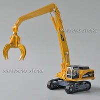 187 scale diecast metal material handling vehicle model toy grab magnet crawling crane miniature truck replica collectible