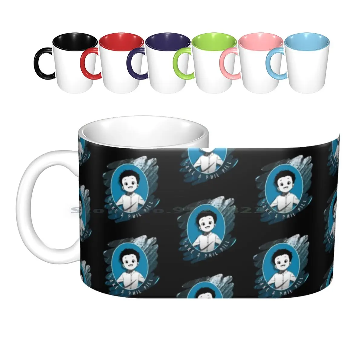 

The Promised Neverland Phil Ceramic Mugs Coffee Cups Milk Tea Mug The Promised Neverland The Promised Neverland Phil Phil The